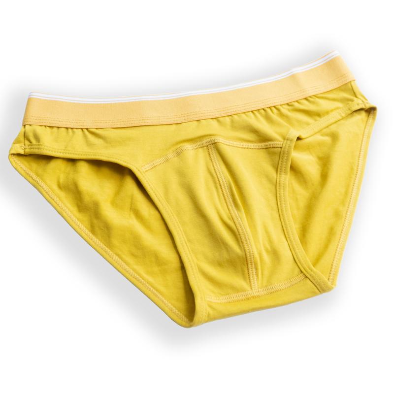  Quần sịp nam cao cấp hiệu CITYMEN màu vàng quần xì tam giác vải cotton co giãn 4 chiều sịp nam QVANG 