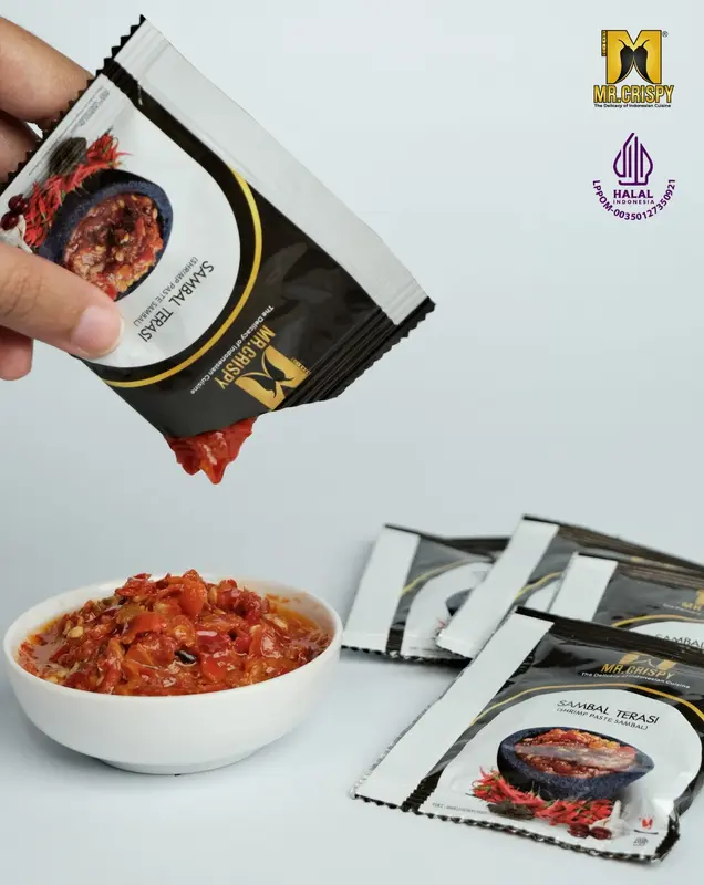 Sambal Sachet Isi 10pcs / Sambal Mr.Crispy 5