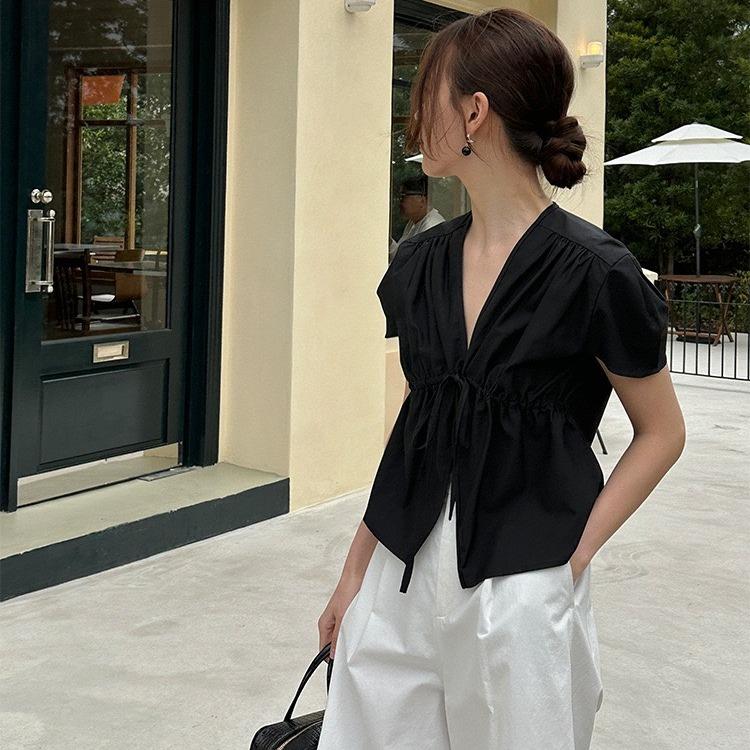 Áo kiểu tay tiên rút eo form babydoll xinh xắn KEVA TOP- LOVI