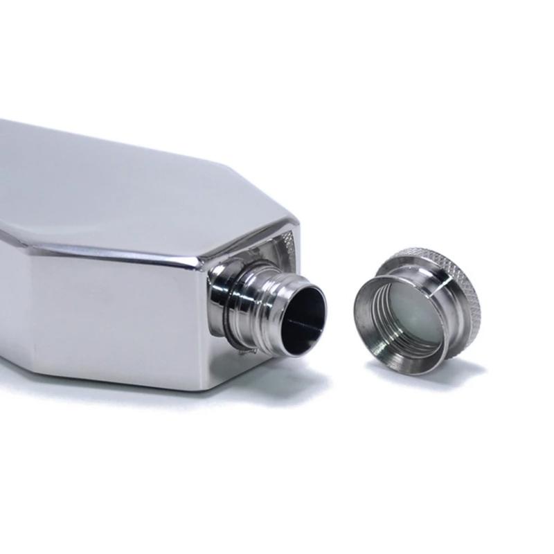 Product Introduction of Personalized 3.5oz Coffin Shape Hip Flask Non -broken Stainless Steel Flagon Durable Wine Pot Camping 10