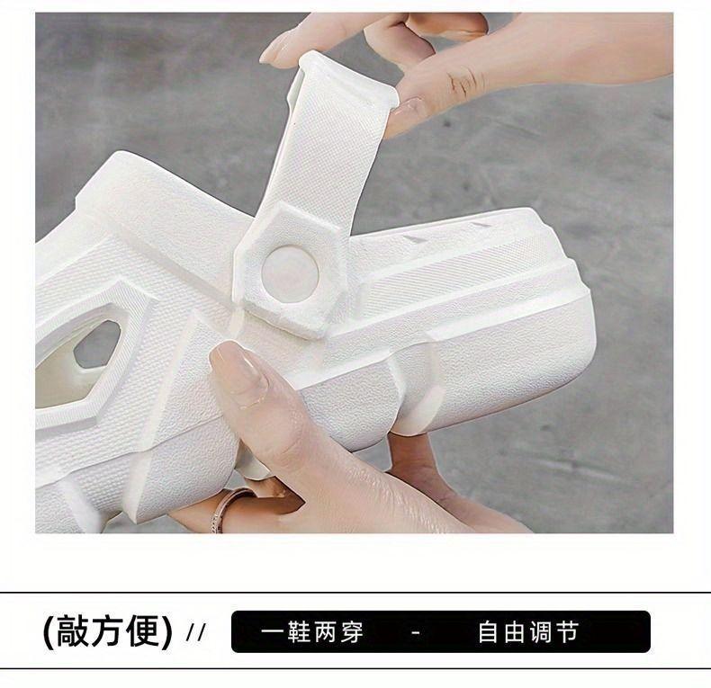 Product Introduction of Giày khoét lỗ Mùa hè, Dép Nam Cặp Đôi, Đế Bãi Biển Ngoài Trời, Không Trơn Trượt, Hàng Mới Về Ngày: 20242024 3