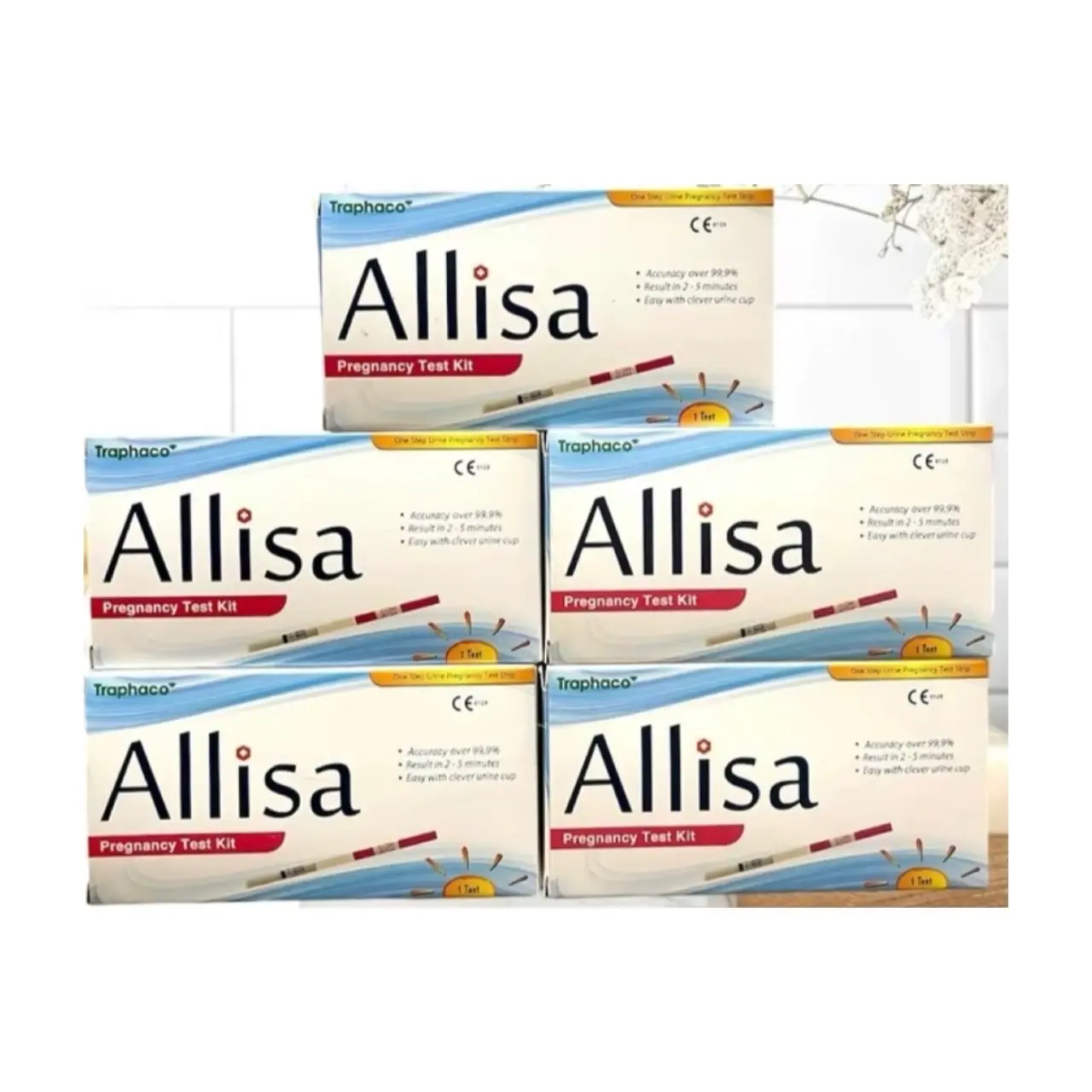 Que Thử Thal nhanh Alisa (mua 5 tặng 1, mua 10 tặng 2) - lên v.ạch sớm sau 5-7 ngày - có che tên
