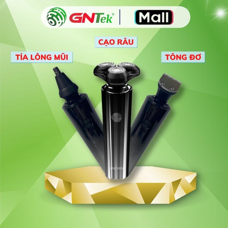 Máy Cạo Râu  đa năng 3 trong 1 Enchen X8, Cạo Râu kiêm tông đơ cắt tóc, tỉa lông mũi, chống nước IPX7, pin sạc tiện lợi