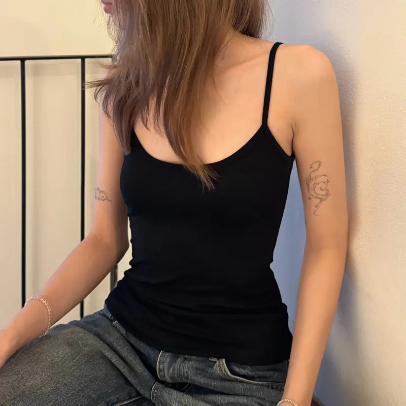 Áo thun hai dây nữ bản nhỏ ️BOINYOUSHOP phong cách sexy cá tính 5