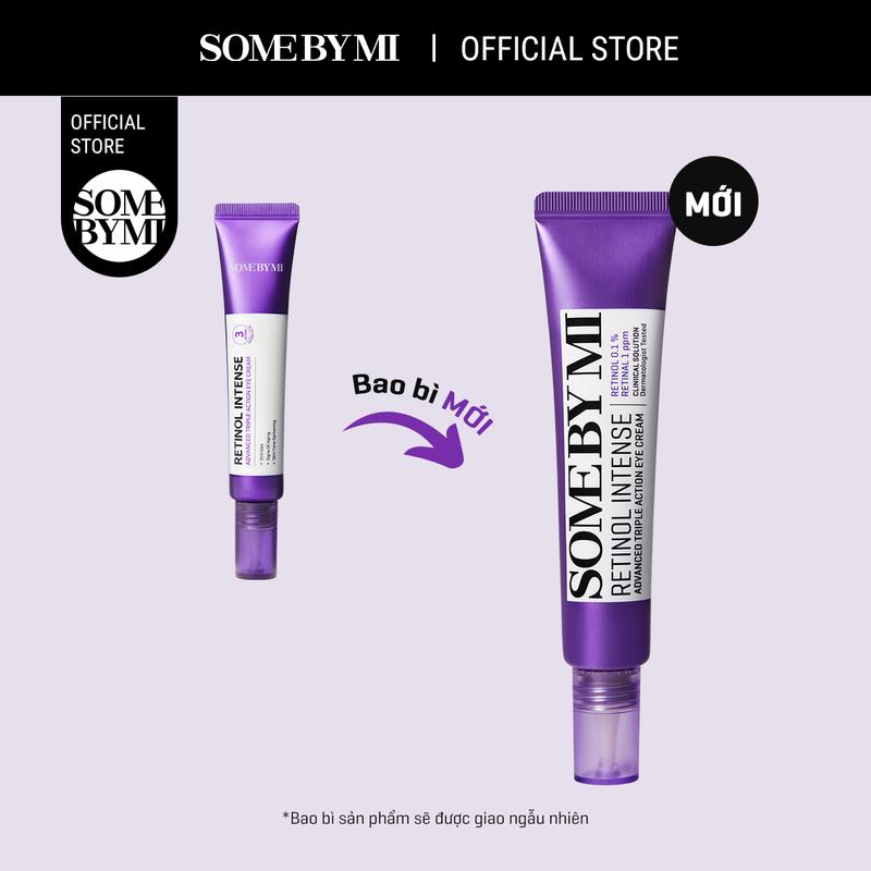   LS   TunPham  Some By Mi Kem dưỡng mắt Retinol Intense Advanced Triple Action Eye Cream 30ml 