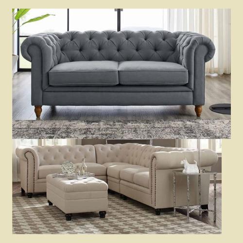 WOODENESIA Kaki kursi sofa kayu mahoni springbed dipan bahan bufet 8