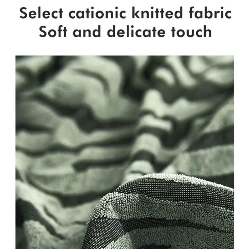 Product Introduction of 1/2/3/4 Seat Jacquard Skirt Sofa Cover Stretch Sofa Protector L-shaped Universal Slipcover 23