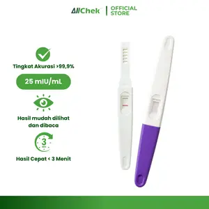 Allchek Test Pack Kehamilan Midstream 25mIU Without Box Hasil Akurat Sensitif