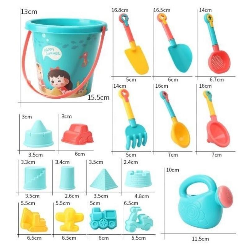 14/18PCS Mainan Pantai / Bermain Pasir Set Mainan Ember Luar Ruangan Anak-anak / Mainan Kios Pasir Pantai/Mainan Mobil Pasir / Beach Sand Toys 14/18PCS Mainan Pantai / Bermain Pasir Set Mainan Ember Luar Ruangan Anak-anak / Mainan Kios Pasir Pantai/Mainan Mobil Pasir / Beach Sand Toys