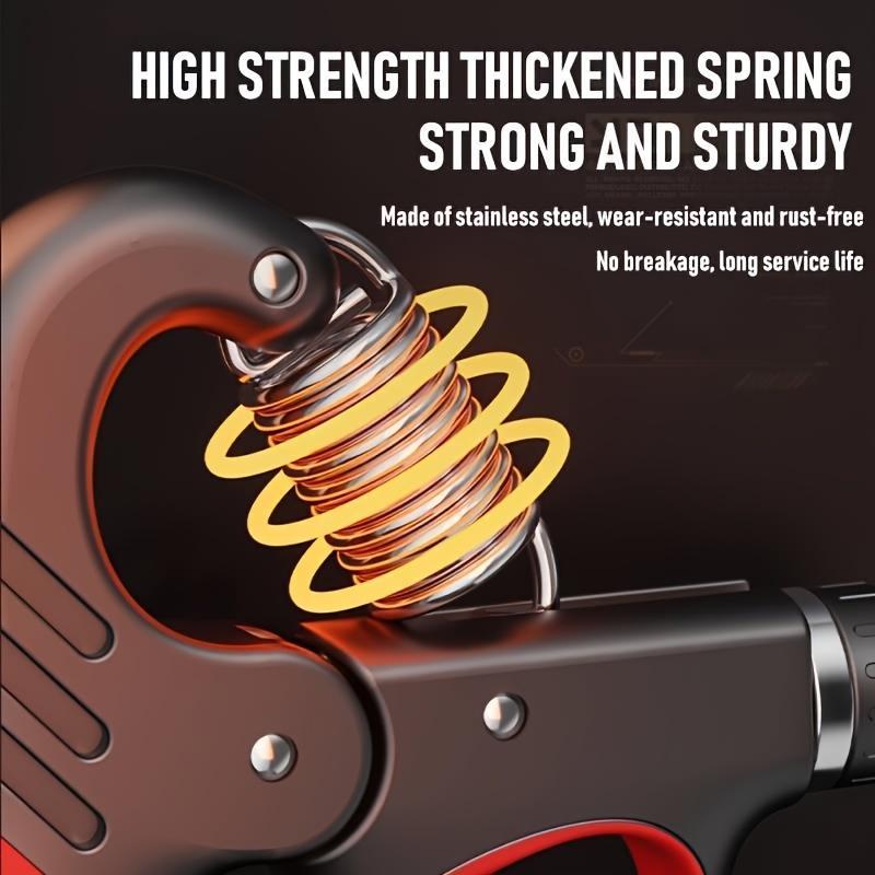 Product Introduction of Mechanical Counting Grip Strength Trainer, 1 Count Adjustable Resistance Hand Strengthener, Hand Strength Training Equipment for Home & Gym 6