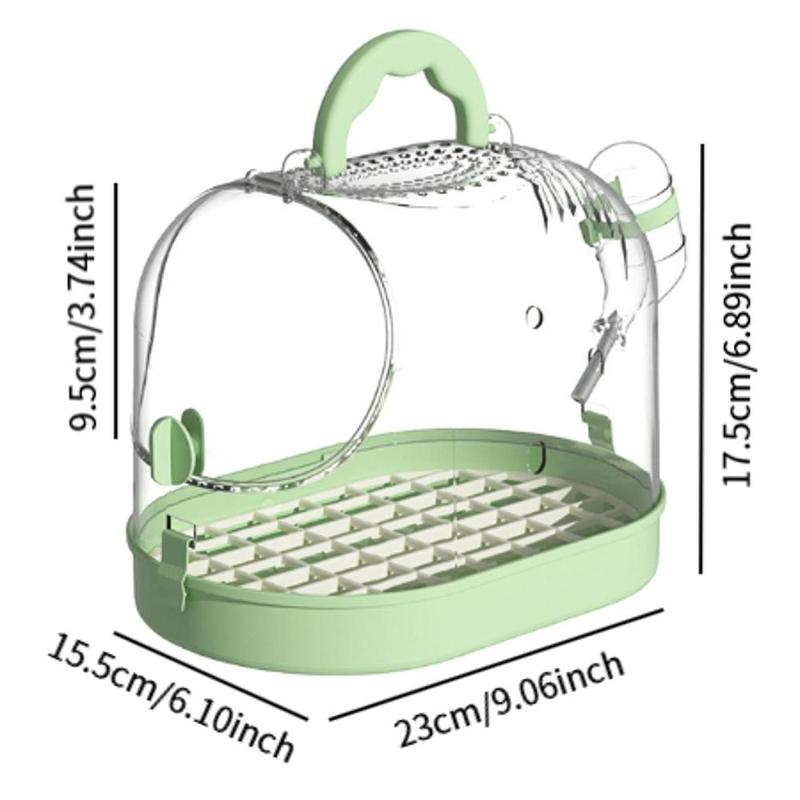 Product Introduction of Travel Bird Cage Lightweight Parrot Outing Cage for Parrotlets Canary Peony 0