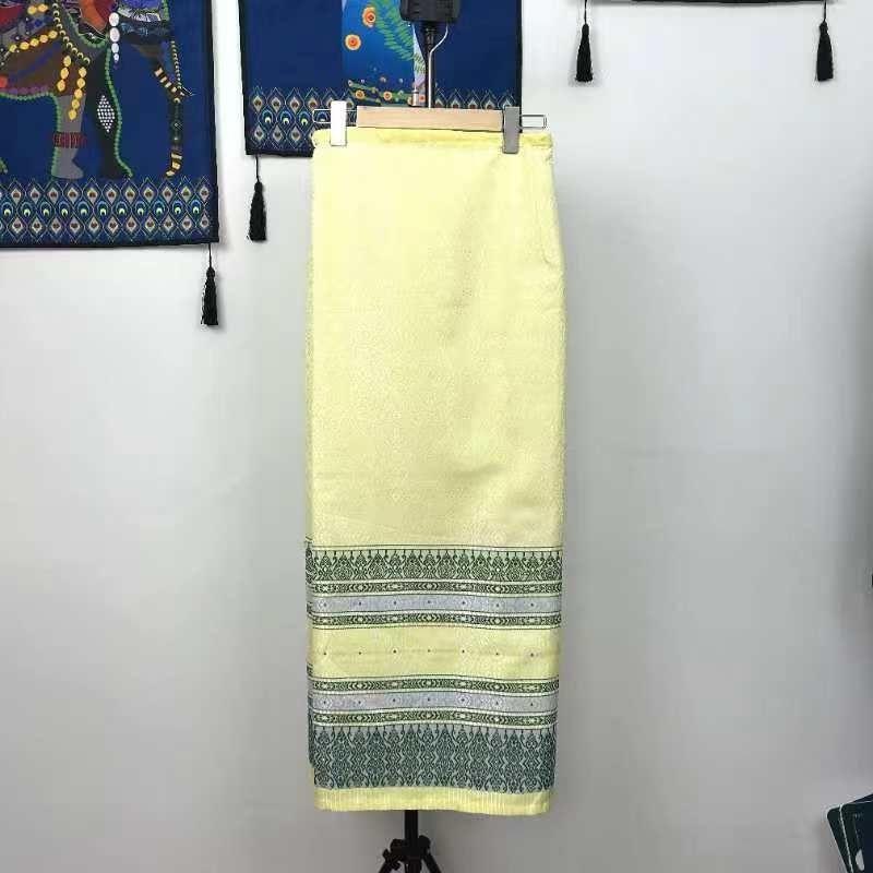 Product Introduction of Quần áo lễ hội, thiết kế ảnh mới, váy Thẳng, chụp ảnh, phong cách truyền thống Thái Lan, phổ biến Dai Xishuangbanna, thích hợp để nhảy múa, với chủ đề lễ hội bắn nước 2