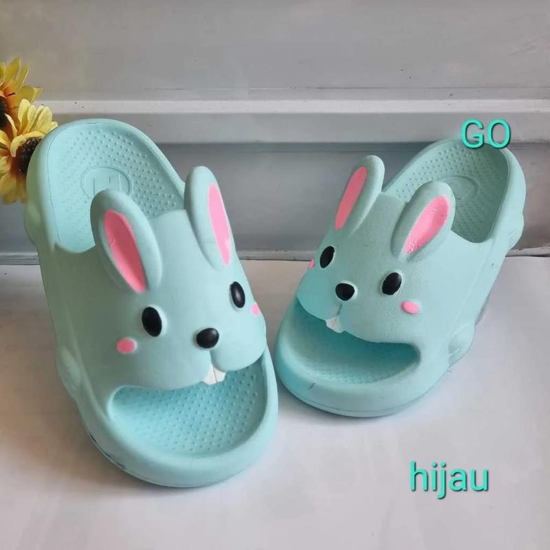 Sandal Rabbit Anak Selop Terbaru 2024 Sendal Wanita Kelinci Lucu Selop Sandal Kelinci Anak Hingga Dewasa 2