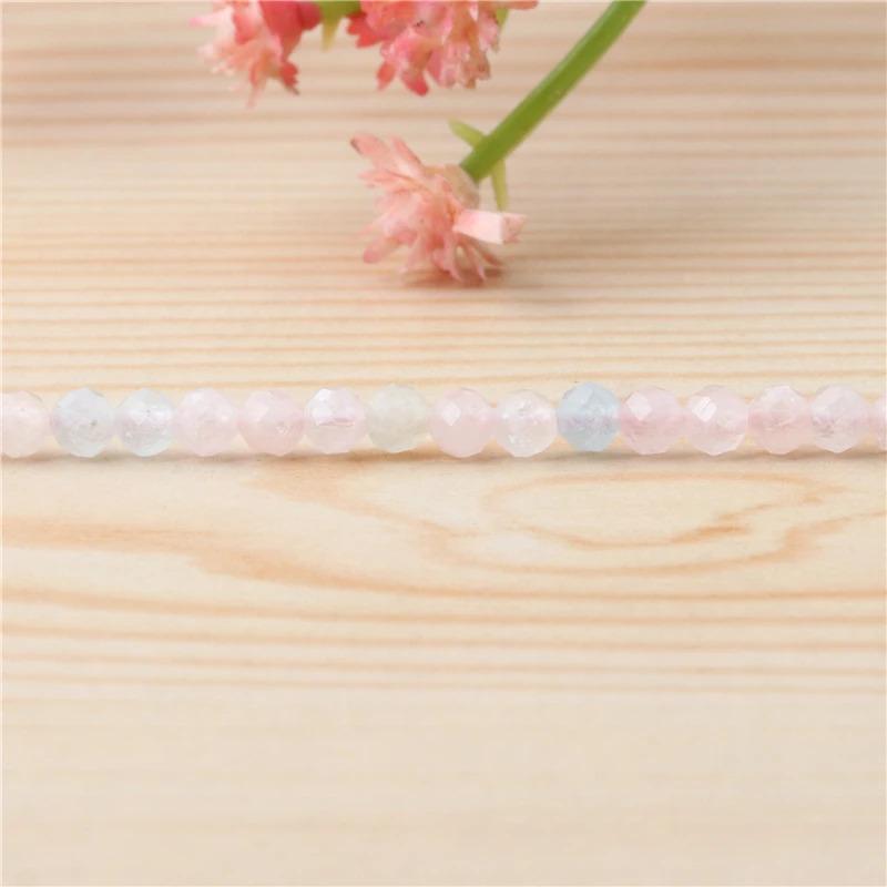 Product Introduction of Natural Stone Garnet Rudy Citrine Malachite Opal Tourmaline  Round Faceted Beads Size 2 3 4MM For Jewelry Making Diy Bracelet 12