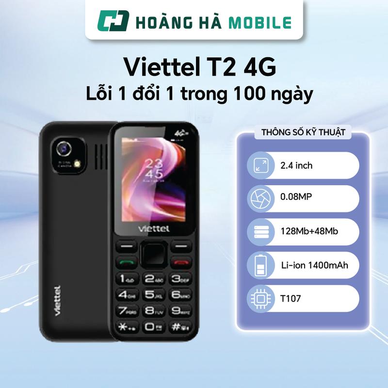 Điện thoại Viettel T2 4G 2,4" - Chính hãng