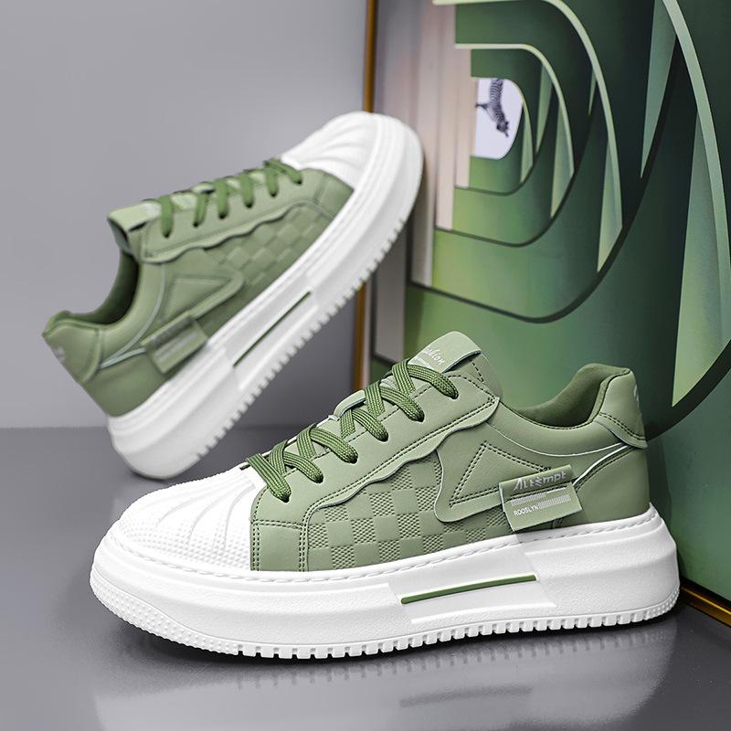 GIÀY Nam GNS-282, Giày Sneaker Nam Thể Thao Phong Cách Casual Trẻ Trung - Da Tổng Hợp, Đế Cao Su Non, Mẫu Mới 2025