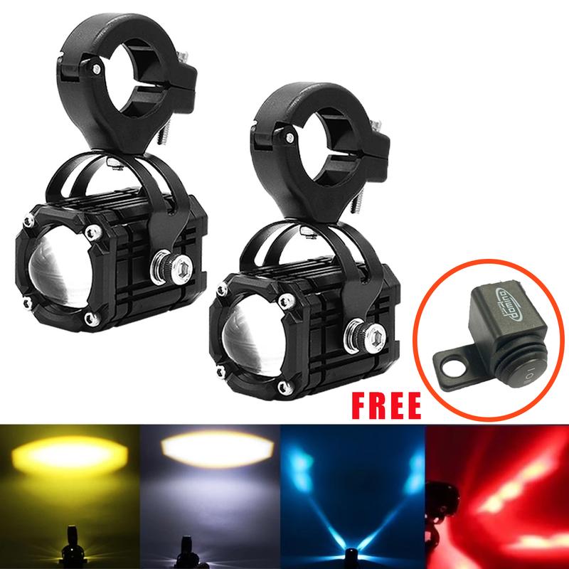 Đèn Trợ Sáng Bi Cầu Mini W2 4 Chế Độ Tích Hợp Auto Passing phiên bản mới nhất 2024