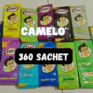 Serbuk Es Camelo 360 Sachet Drink Bubuk Powder Instan