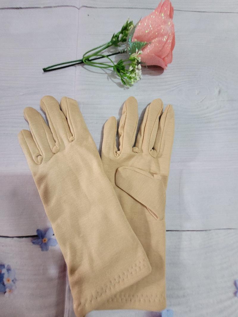 Product Introduction of 1 ĐÔI BAO TAY 3 TẤC 3 LỚP NGUYÊN NGÓN , CẮT 2 NGÓN VẢI COTTON CỰC DÀY MỀM CHỐNG NẮNG Ủ KEM SIÊU TỐT.CHIỀU DÀI 25CM . 5
