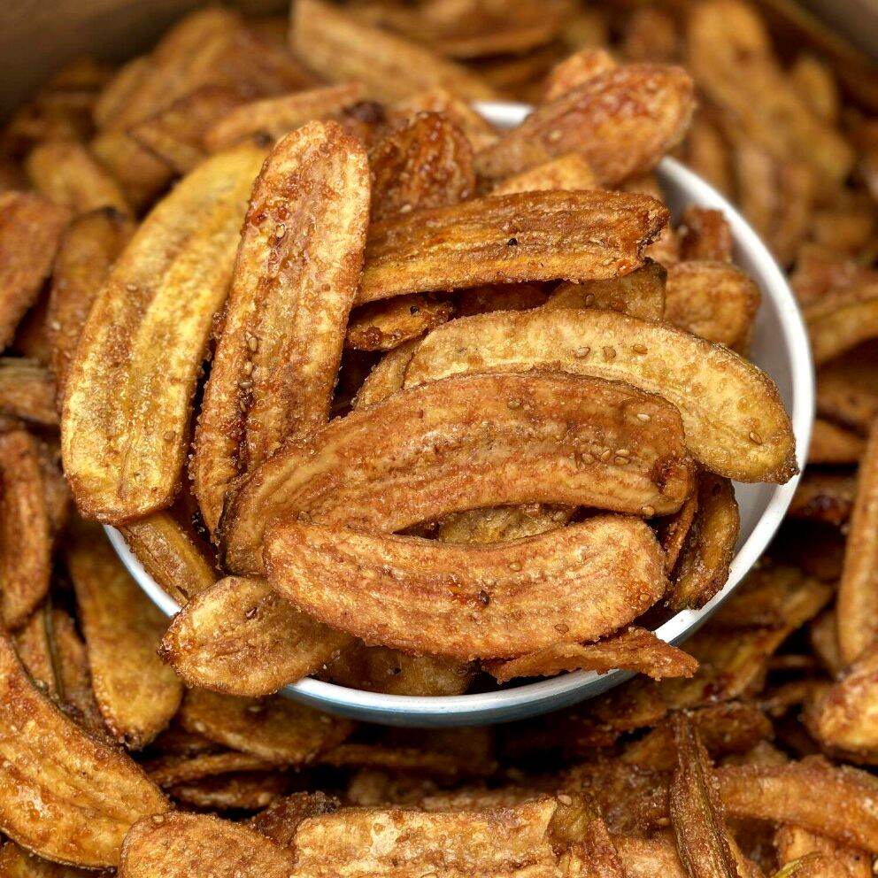 Chuối Sấy Mè Gừng túi 500g MTFoods