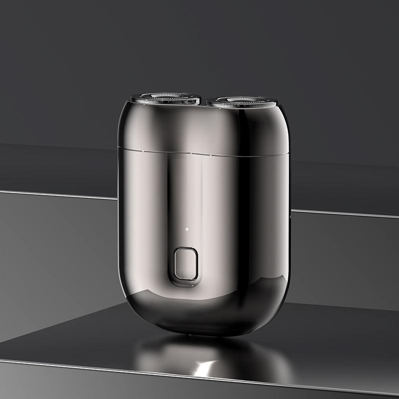 Product Introduction of Those Mini Shaver On-the-Go, Portable Alloy Electric Shaver for Men, Cordless Travel Shaver, Dry Shaver, USB Rechargeable Electric Razor, Ipx7 Waterproof, Easy Cleaning, Battery Indicator Facial Silky 8