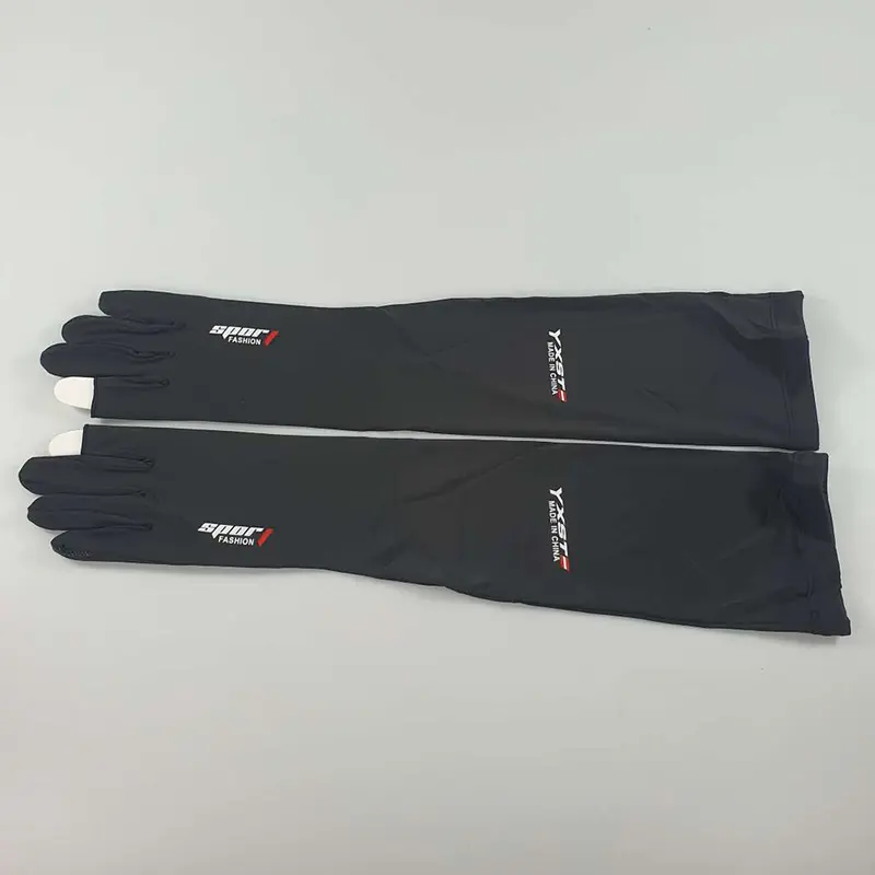 Sarung Tangan Panjang Manset Sleeve Two Fingers Sunscreen - YXST SP10 2