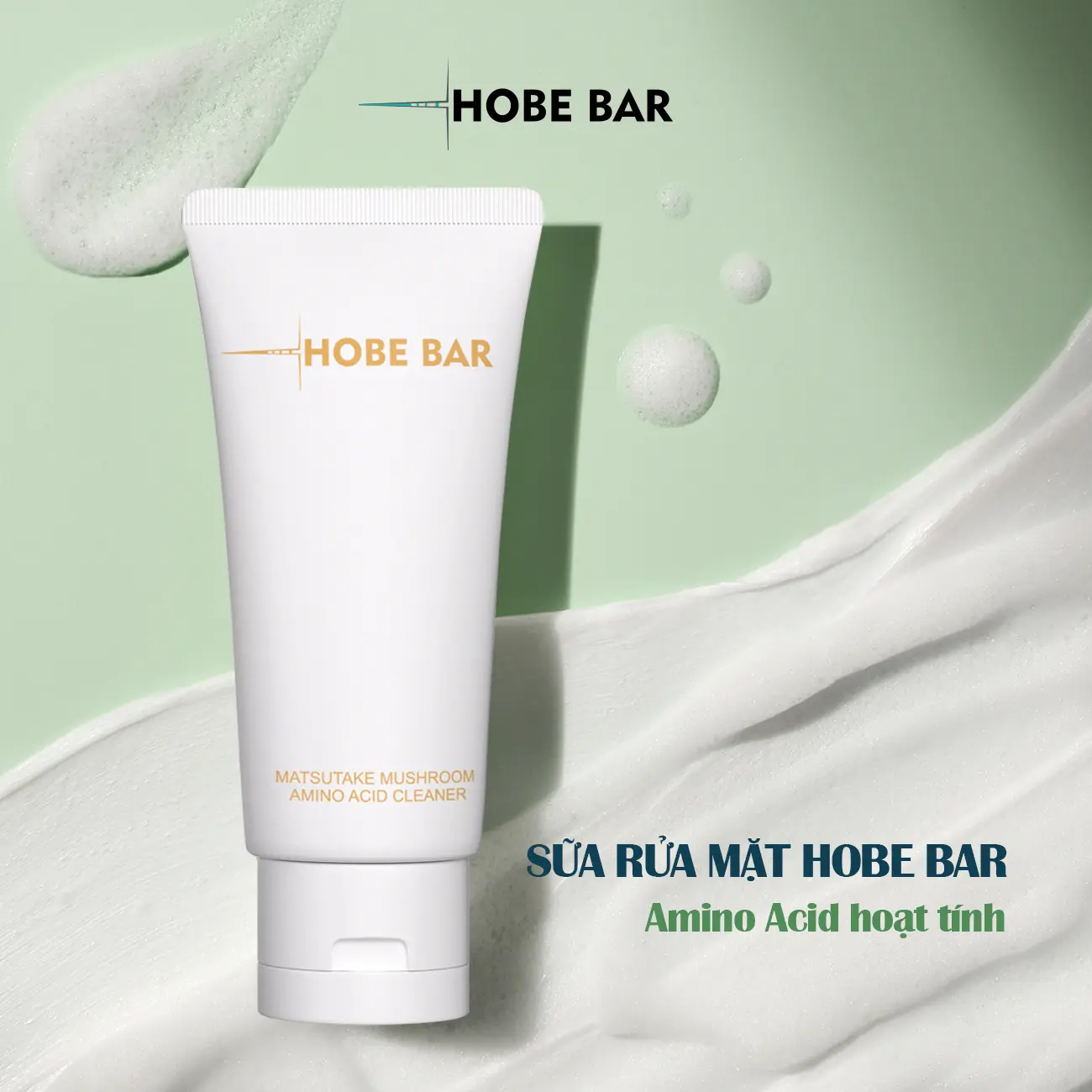 [SKINCARE] Sữa Rửa Mặt Amino Acid HOBE BAR Hỗ Trợ Làm Sạch Dịu Nhẹ Và Dưỡng Ẩm Da Dành Cho Cả Nam Và Nữ (50ml) | BigBuy360 - bigbuy360.vn
