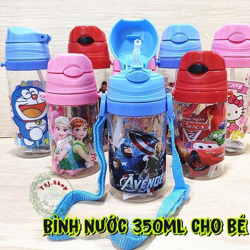 Bình nước hoạ tiết dễ thương cho bé bình nước cho bé bình nước trẻ em Tập Uống