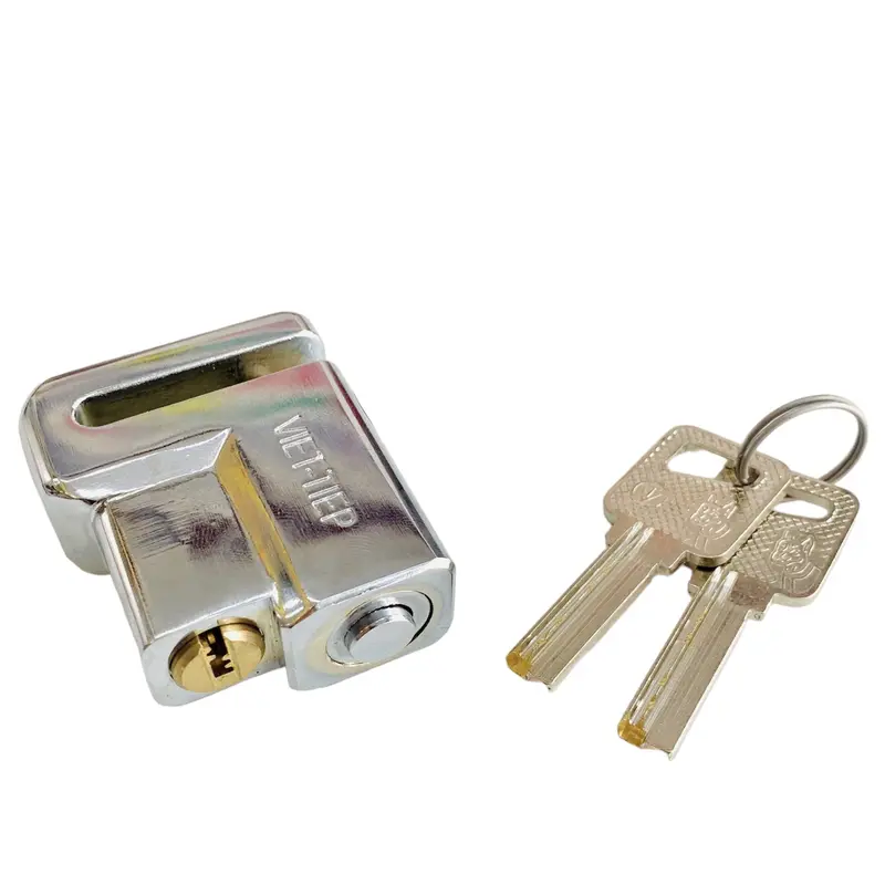 Khóa đĩa xe máy Việt Tiệp 06972 chịu lực và không gỉ 5