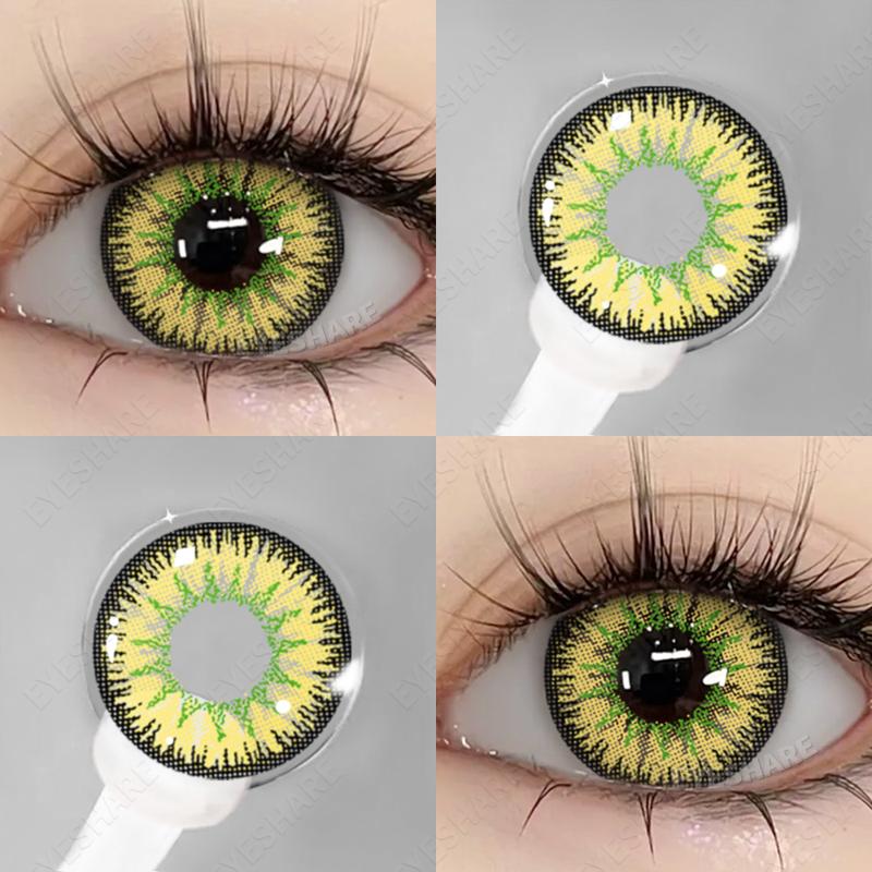 sản phẩm mới Cosplay Eyeshare AYY trang điểm, sử dụng hàng năm, ống kính lớn màu kính áp tròng 14.5mm Women Lens (đôi) 6