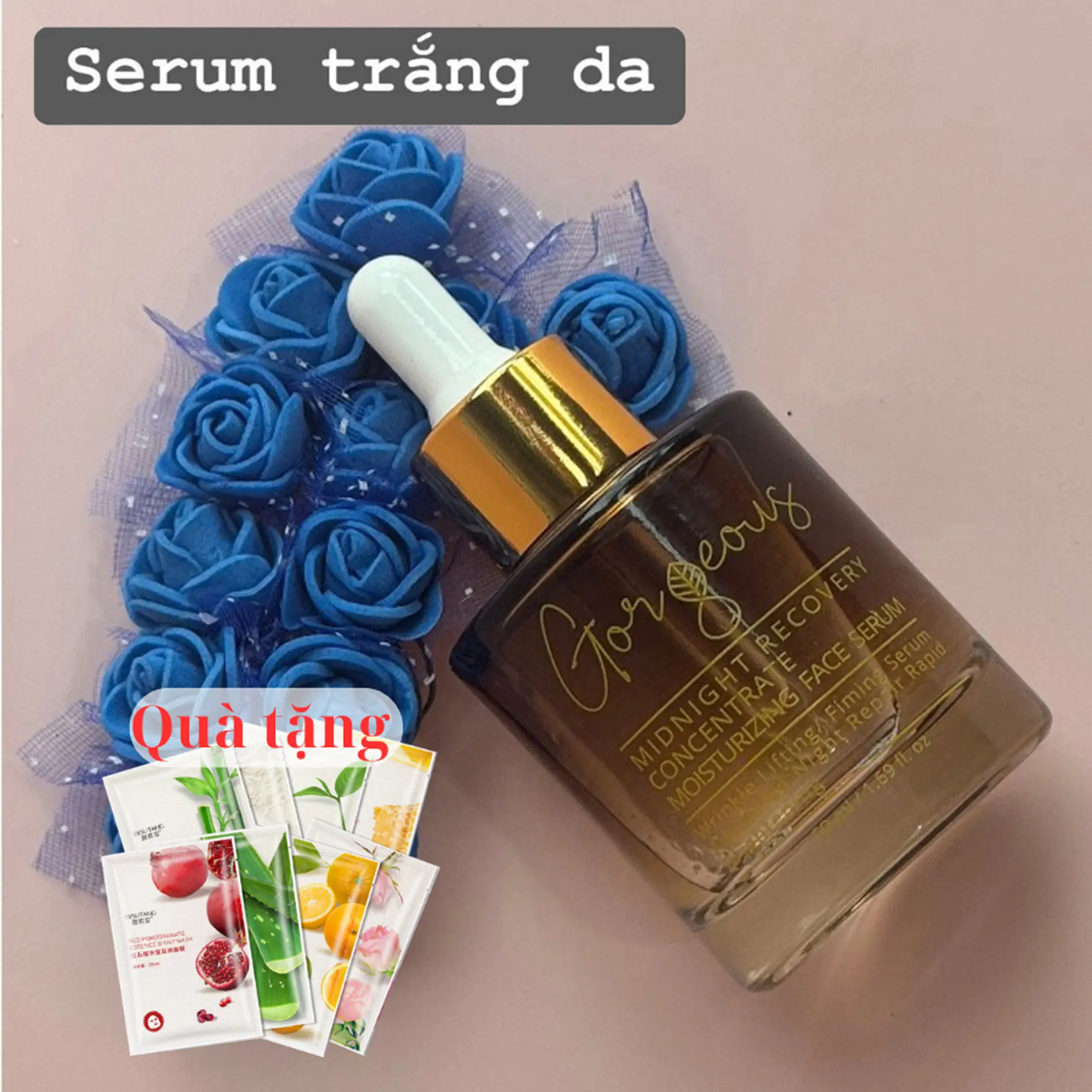 [TẶNG] Serum B5 Dưỡng Chuyên Sâu Múi Xù The Gorgeous Làm Trắng Sáng D.a, Giảm Nám, Thâm Mụn, Tàn Nhan Hiệu Quả - Chai 50ml