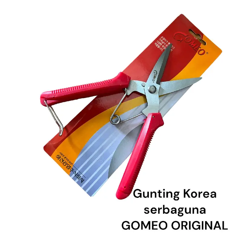 GOMEO Gunting Serba Guna Holo Hollow Seng Baja Ringan 0