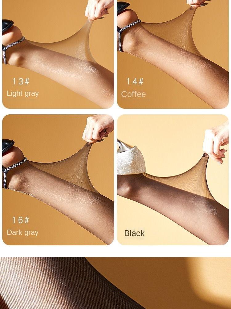 Product Introduction of Pearl Shiny Crystal Stockings 0D Transparent Sexy Ultra Slim Shiny Silk Stockings Naked Women Pure Desire Spring and Summer Womenswear Socks Lingerie Comfort Basic Minimalist 14