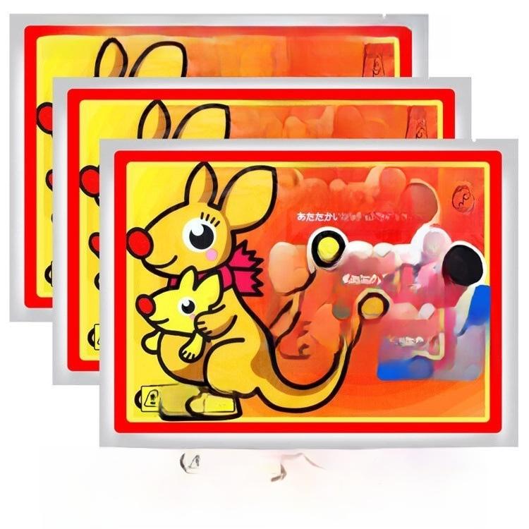 Heating Pad Kangaroo Warm Body Foot Warmer Warm Waist Stickers - TikTok ...