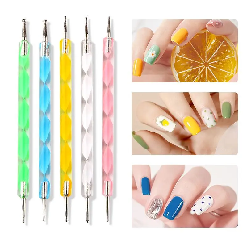 Complete Acrylic Nail Kit for Beginners, 1 Set Professional Acrylic Manicure Kit with UV LED Nail Lamp & Glitter Sequins, Powder, Nail Brushes and Pens 3
