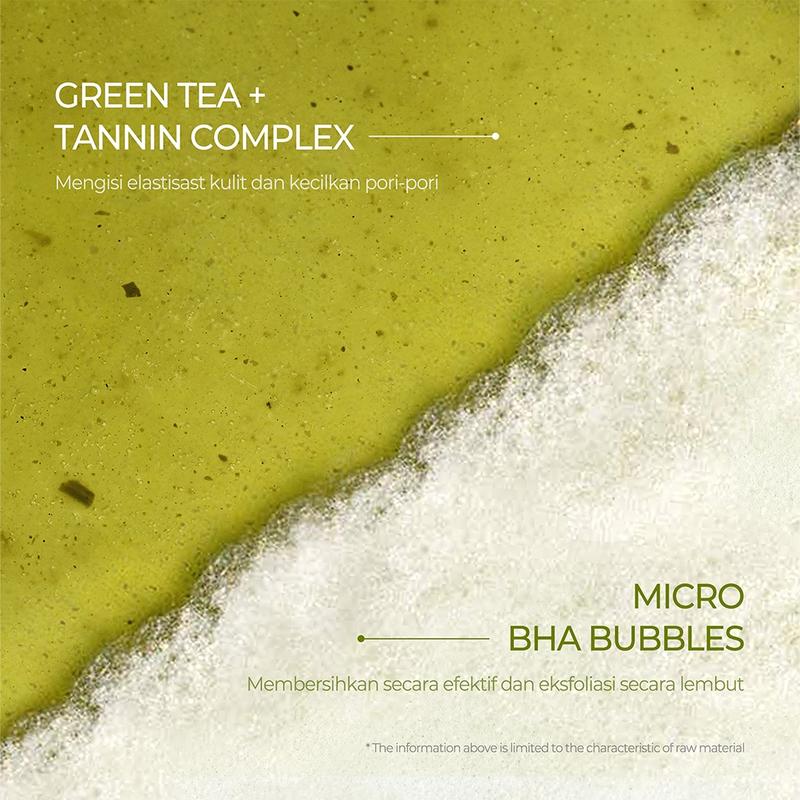 SOME BY MI Bye Bye Blackhead Green Tea Tox Bubble Mask Facial Cleanser 120g 4