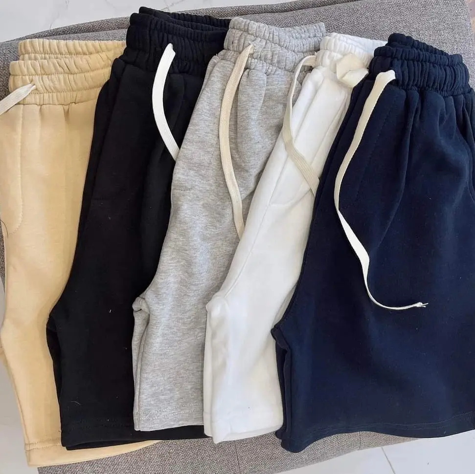 [COMBO 2] Quần Short Basic Nam Nữ Cao Cấp Thoáng Mát.