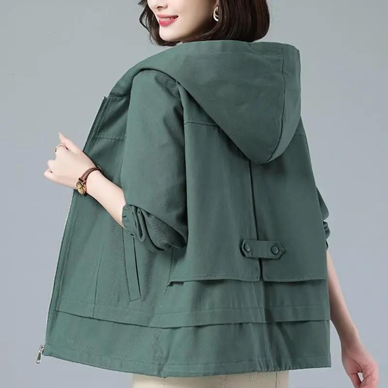 Product Introduction of JAKET WANITA CASUAL WINDBREAKER ALL MATCH HOODIE 2
