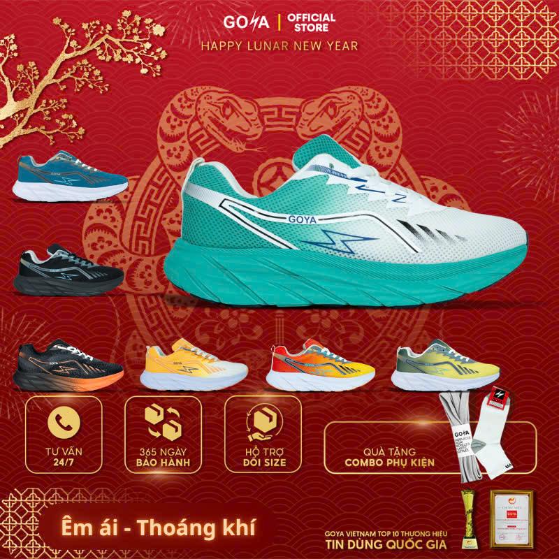 [Best Sneaker seller] Giày thể thao chạy bộ Goya Training Plus năm 2025 siêu êm, nhẹ phù hợp cho nam nữ đi bộ, tập chạy Tập Chạy Bộ