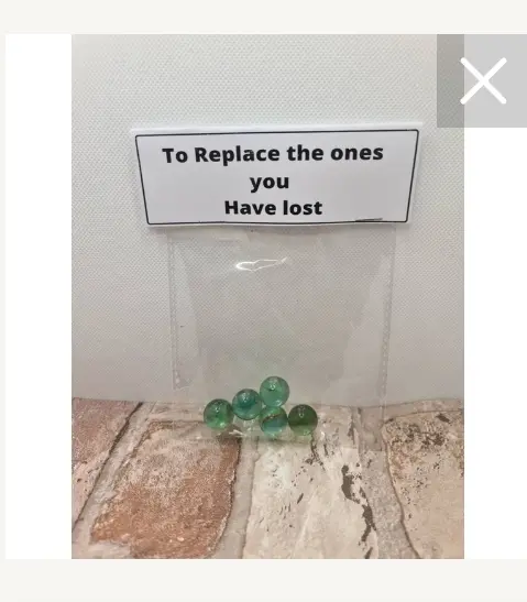 To replace the ones you have lost, joke gift , birthday gift, gift for him