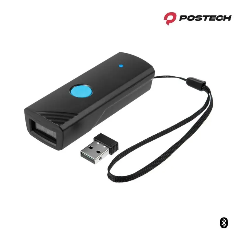 Mini Barcode Scanner 1D 2D QR Code Baterai Bluetooth Wireless 3
