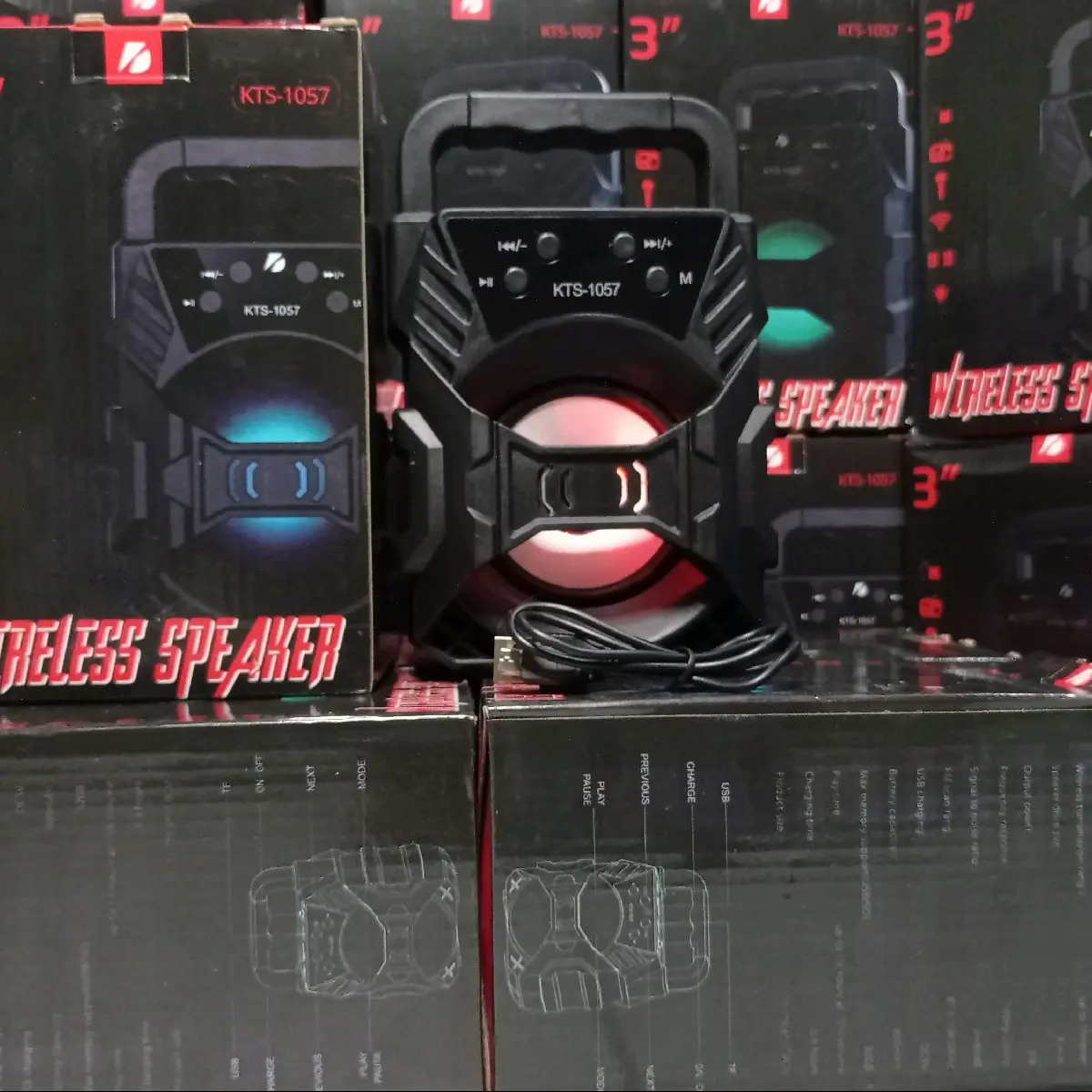 Speaker Bluetooth Terbaik dengan Suara Bass Luar Biasa dan Bonus Mikrofon - Wireless speket bluetooth 12 hdmi pc & laptop