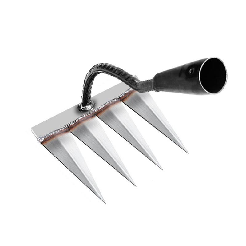 Product Introduction of Garden Weeding Rake Garden Hoe Weeding Handheld Garden Planting Hoe Rake Farm Garden Z7L3 23