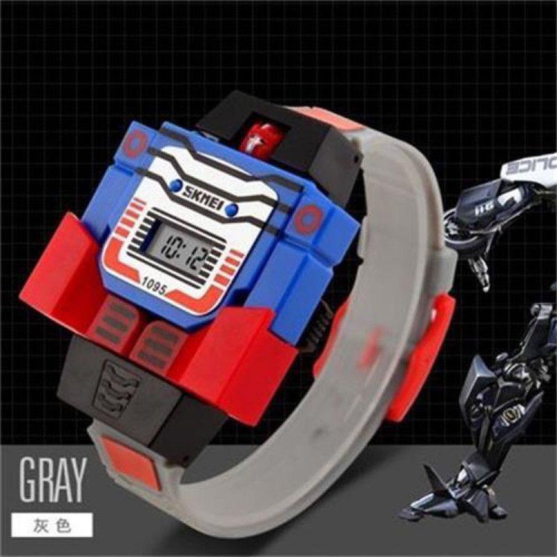 Product Introduction of Jam Tangan Mainan Kanak-kanak, Reka Bentuk Kartun Transformers, Jam Tangan Robot Kereta, Sesuai untuk Lelaki, Sekolah Rendah dan Tadika, Kreatif Watches 10