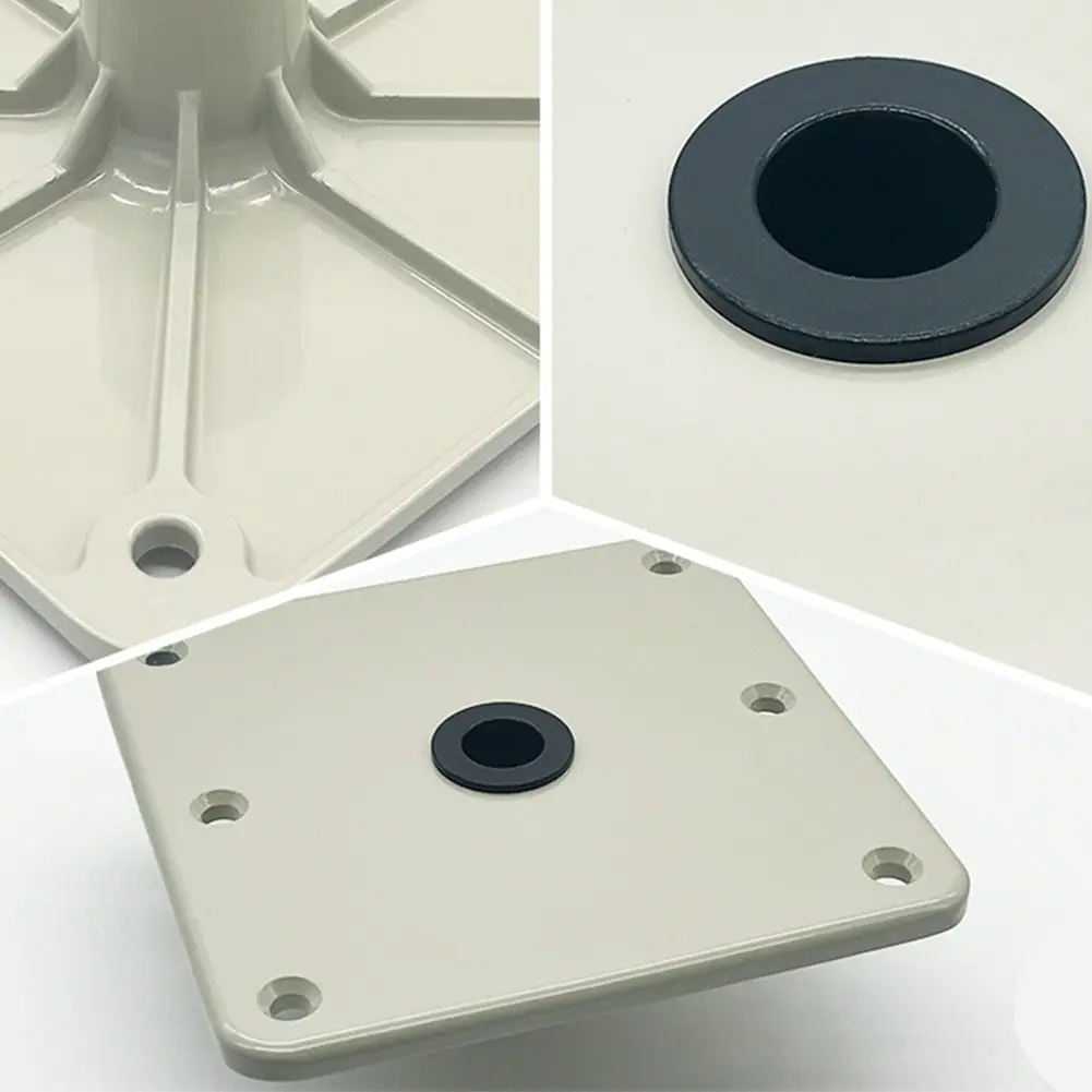 <New products in May>Marine Aluminum Seat Base 7" x 7" with 3/4" Rod Connector Seat Support
