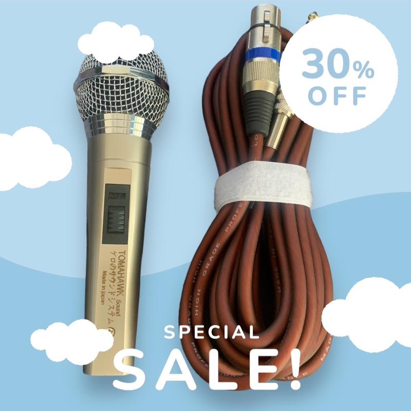 ￼Micro Karaoke Có Dây Tomahawk cao cấp thu âm nhạy, trong tiếng Mic cho dàn karaoke, loa kéo