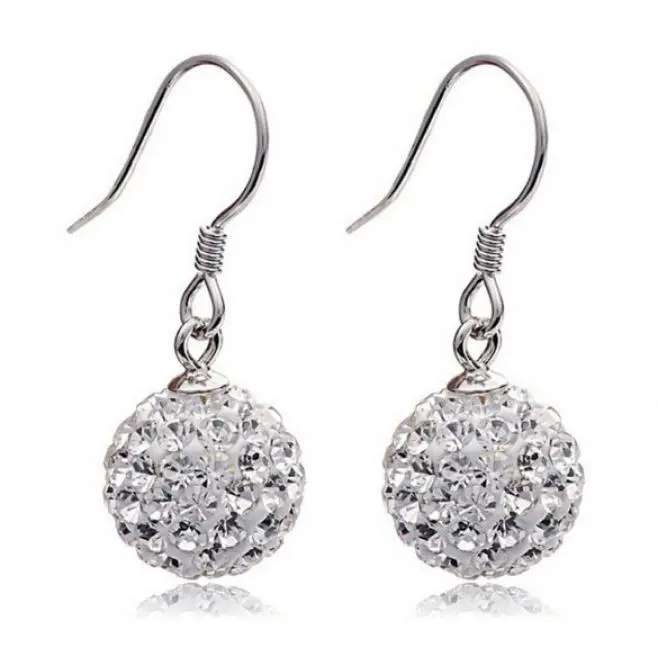 925 Sterling Silver Personality Long Earrings