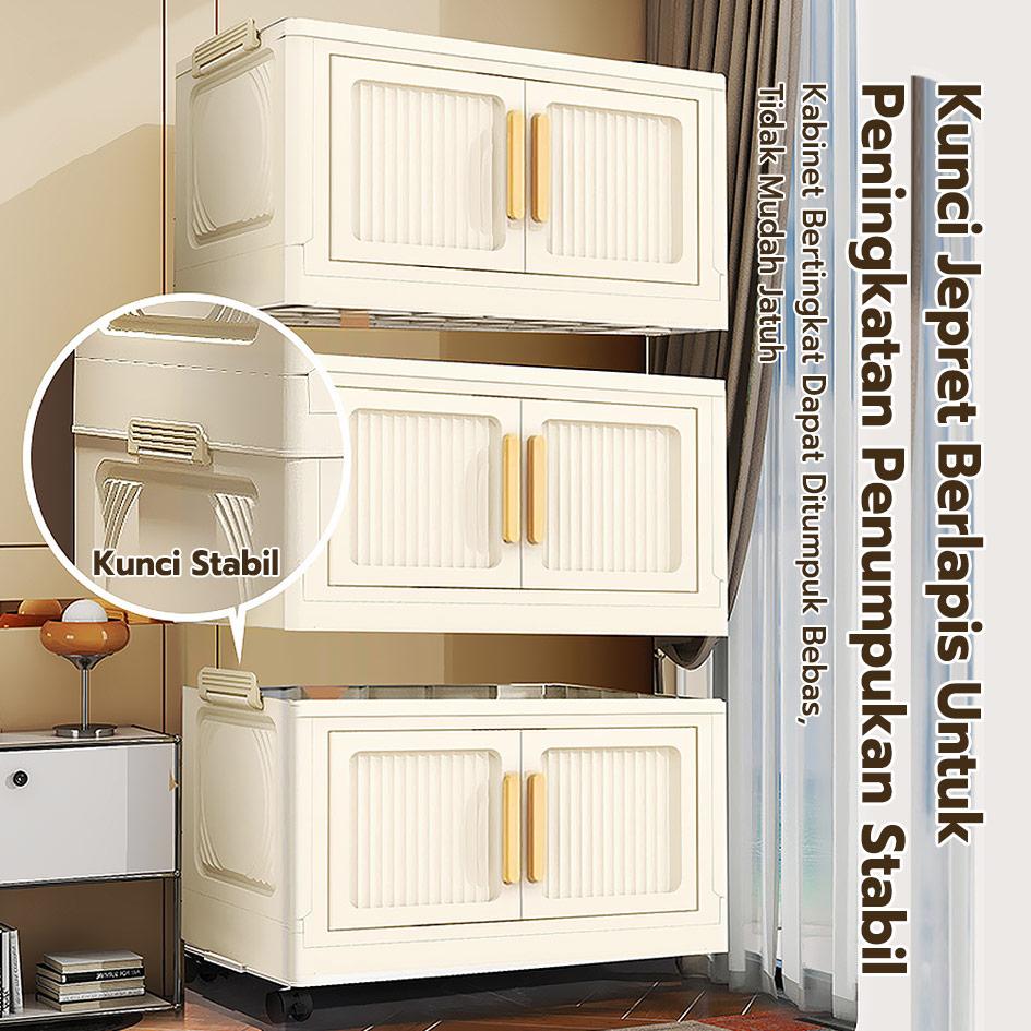【Promo Buka Toko】Starke Lemari Plastik 50cm Susun Besar 3/4/5/6 Lipat Penyimpanan Serbaguna Furniture Aesthetic Tahan Lama Modern 【Promo Buka Toko】Starke Lemari Plastik 50cm Susun Besar 3/4/5/6 Lipat Penyimpanan Serbaguna Furniture Aesthetic Tahan Lama Modern