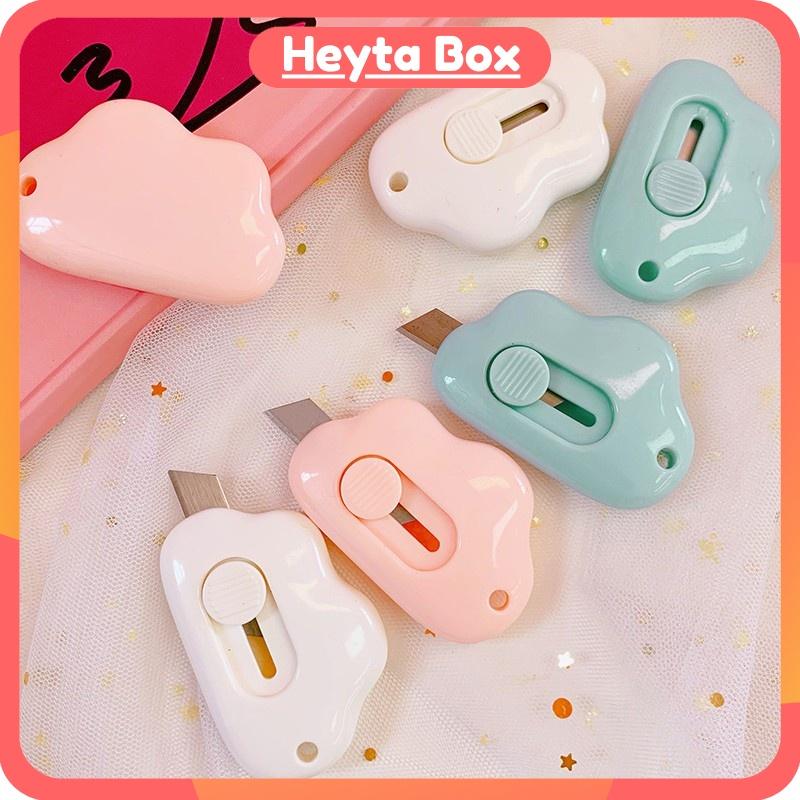  DAO DỌC GIẤY MINI HÌNH ĐÁM MÂY CHÂN MÈO CAO CẤP DỄ THƯƠNG 88282 HEYTABOX RG1 RG2 RG4 