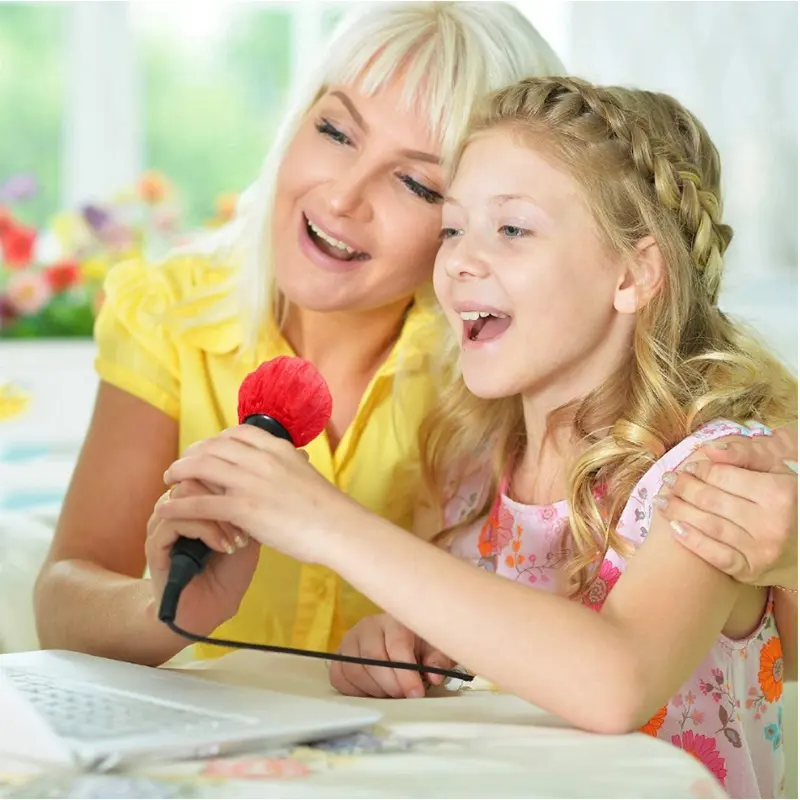 Bọc Micro Dùng Một Lần, Kích Thước Lớn Hơn, Chất Liệu Không Dệt, Hình Chữ O Và Hình Chữ U, Thích Hợp Cho Phòng Thu Âm, KTV Và Karaoke, Thay Thế Kính Chắn Gió Vệ Sinh, 1 Gói Có Hai Miếng Bọc, Hàng Mới Về 4